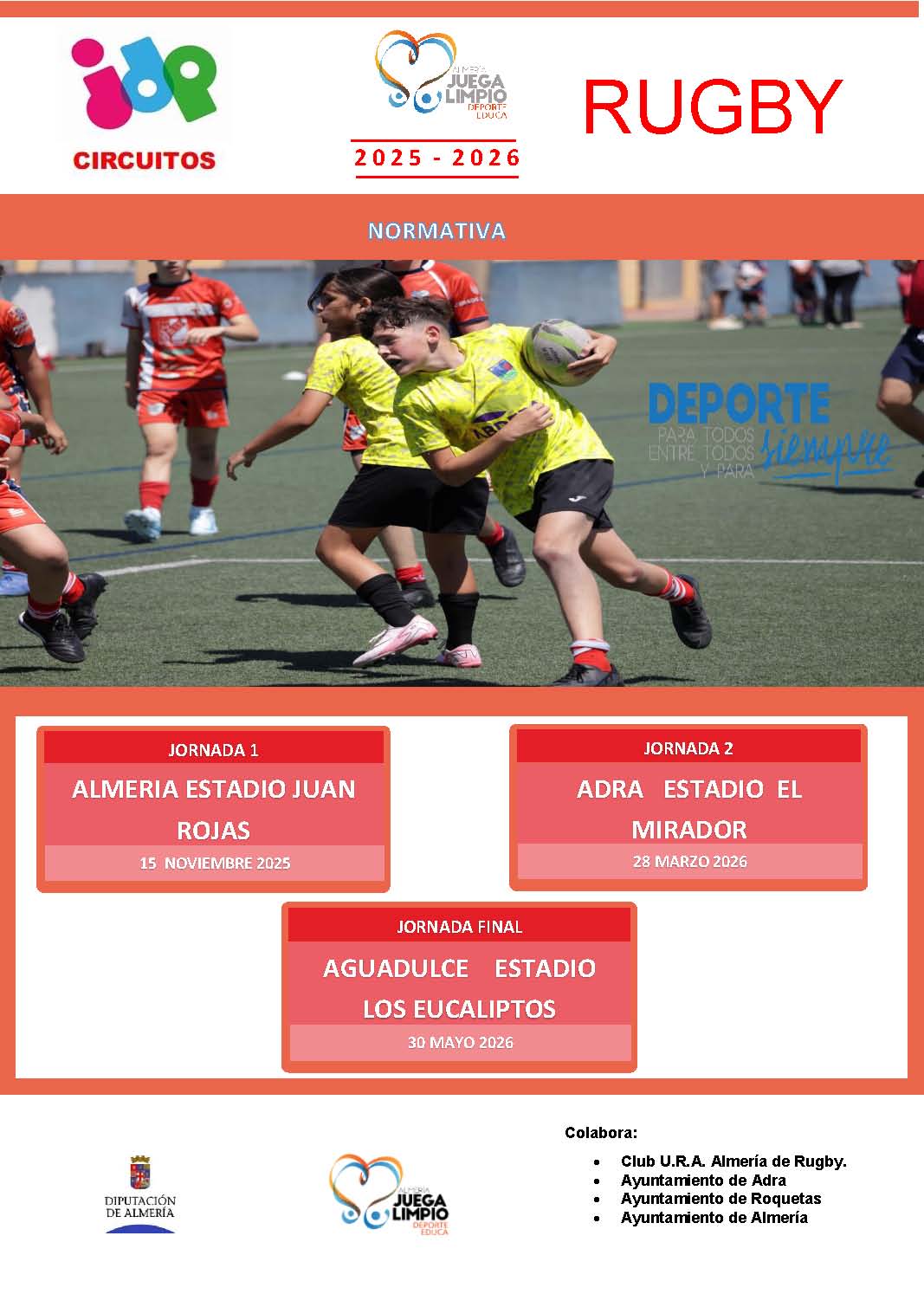 Circuito de Promoción del Rugby. Adra 30-05-2026